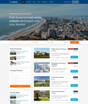 Hot Homes - Joomla Template Screenshot 1