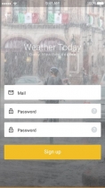 Weather Today - Ionic App Template Screenshot 3