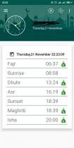 SalatTimes - Android Studio Template Screenshot 4