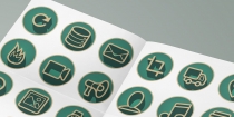 70 3D Retro Web Communication Icons Screenshot 4