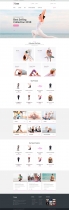 Fiyoga Sport - PrestaShop Theme Screenshot 2