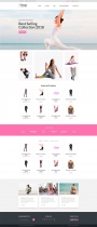 Fiyoga Sport - PrestaShop Theme Screenshot 3