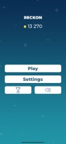 Reckon - iOS Math Game Source Code Screenshot 1