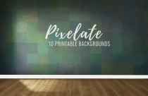 10 Pixelated Printable Backgrounds Screenshot 3