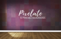 10 Pixelated Printable Backgrounds Screenshot 12