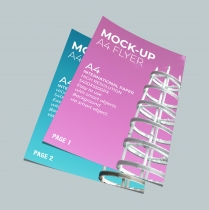 5 Mock-Up Flyer PSD Templates A4  Screenshot 2