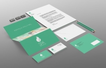 Spa Branding Identity -15 Printable PSD Templates Screenshot 5