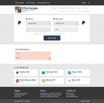 CFExchanger - PHP Script Screenshot 1