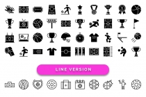 130 Football Event Vector Icons Screenshot 6