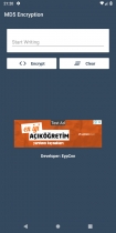 MD5 Encryption - Android Source Code Screenshot 1