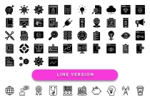 50 Web and SEO Vector Icons pack Screenshot 4