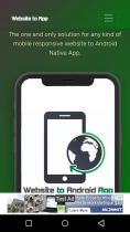 Website to Android App - Android Studio Project Screenshot 2