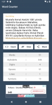 WordCounter - Android Source Code Screenshot 2