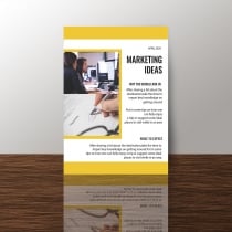 Professional Marketing Flyer - A4 PSD Templates Screenshot 4