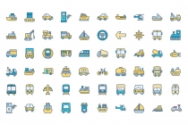 440 Transport Vector Icons Pack Screenshot 2