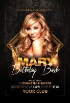 Birthday Bash Flyer Screenshot 2