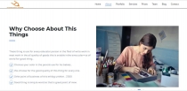 Pencils - Professional Portfolio HTML Template Screenshot 8