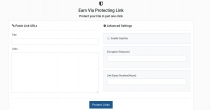 LinkGuard - Link Protecting PHP Script Screenshot 1