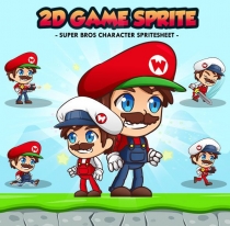 Super Wilson - 2D Game Character Sprites Screenshot 1