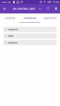 ELearning - Listening Android App With PHP Backend Screenshot 1