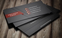 Sleek Professional Business Card Screenshot 2