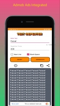 Text Repeater - Android App Source Code Screenshot 5