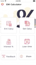 EMI  Calculator - iOS Source Code Screenshot 2