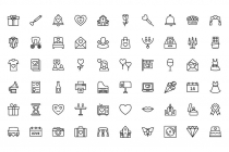 150 LoveAnd Romance Line Vector Icons Screenshot 6