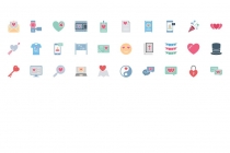 150 LoveAnd Romance Line Vector Icons Screenshot 9