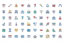 150 LoveAnd Romance Line Vector Icons Screenshot 11