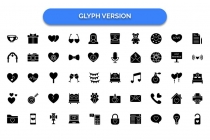 150 LoveAnd Romance Line Vector Icons Screenshot 13