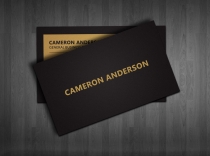 Modern Corporate Business Card Screenshot 2