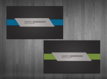 Modern Corporate Business Card Screenshot 1