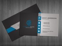 Modern Corporate Business Card Screenshot 3