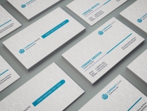 White Corporate Business Card Screenshot 1