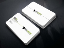 Simple Professional Business Card 4 Color Screenshot 2