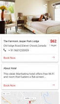 Hotel Booking Ionic 3 Theme Screenshot 11