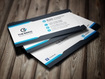 Flat Business Card 4 color ready Screenshot 1