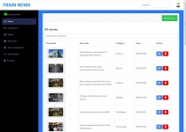Newsfrain - PHP News Magazine And Blog Script Screenshot 12
