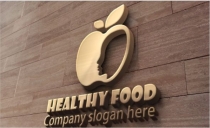 Healthy Food Logo Template Screenshot 3