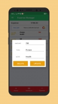 Expense Manager - Android Source Code Screenshot 7