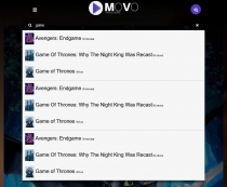 Movo - Movie Database Script Screenshot 10