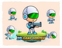 Rob0tx 2D Game Sprites Screenshot 1