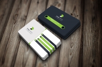 Modern Multi Color Business Card Screenshot 2