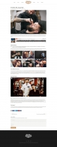 Jeds – Barber And Hair Salon WordPress Theme Screenshot 1