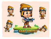 Paul 2D Game Character Sprites Screenshot 1