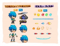 Bambi 2D Game Character Sprites Screenshot 3