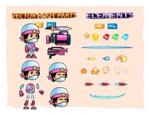 NinjaFlor 2D Game Sprites Screenshot 3