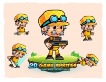 Mason Game Character Sprites Screenshot 1