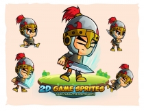 KnightRock 2D Game Character Sprites Screenshot 1